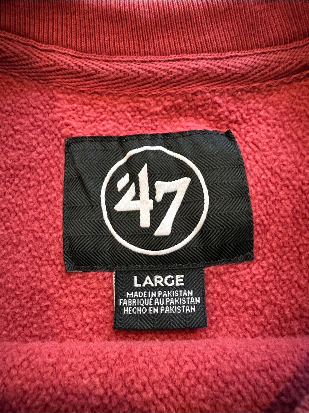 Boston Red Sox 47 brand men’s large crewneck sweater - Picture 2 of 6